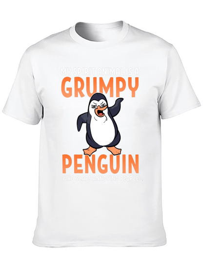 Grumpy Penguin T-Shirt - Spirit Animal Tee