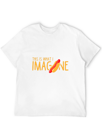 Hot Dog Imagination T-Shirt Funny Foodie Tee