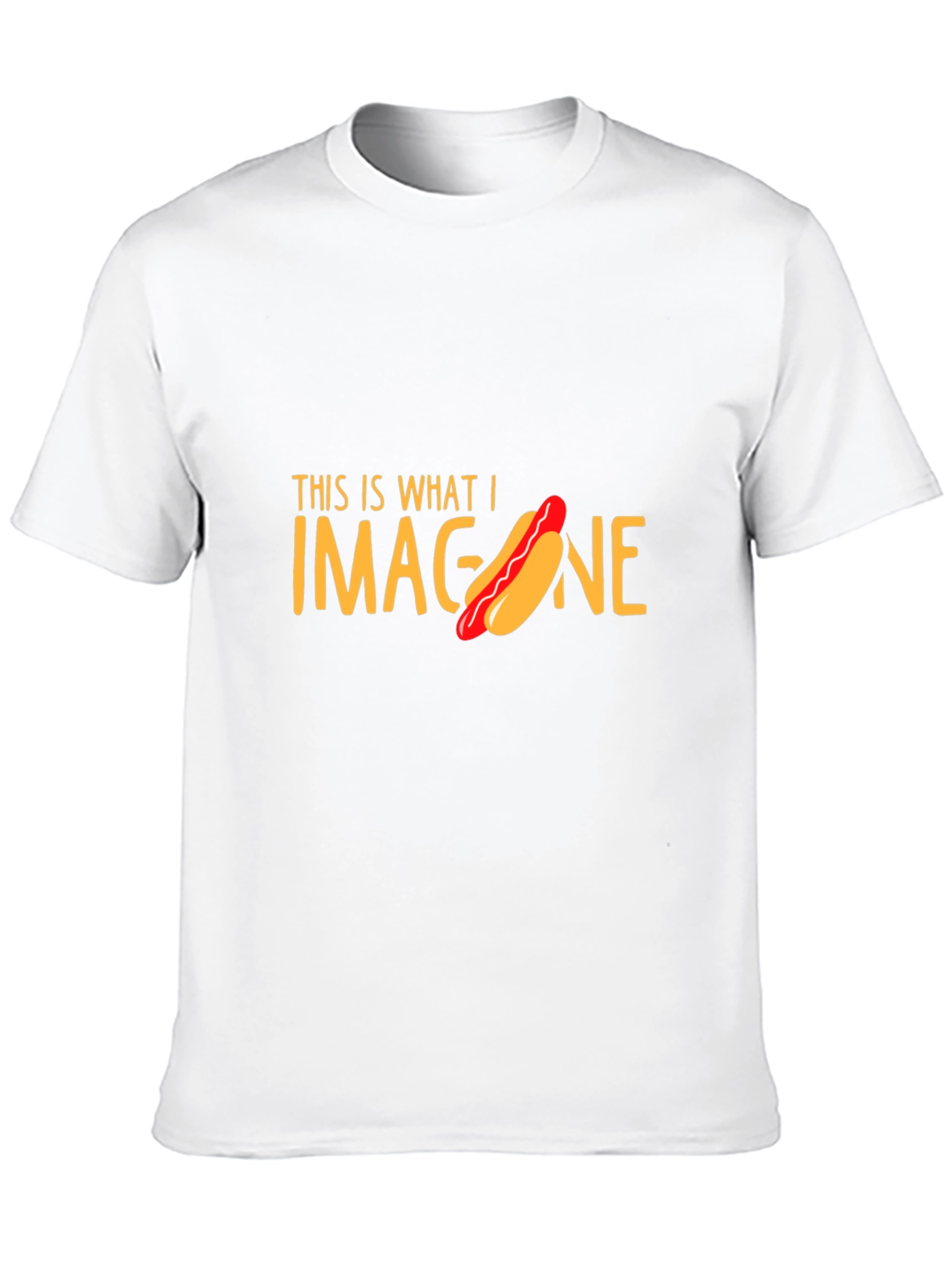 Hot Dog Imagination T-Shirt Funny Foodie Tee