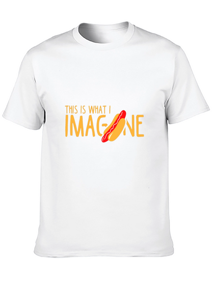 Hot Dog Imagination T-Shirt Funny Foodie Tee