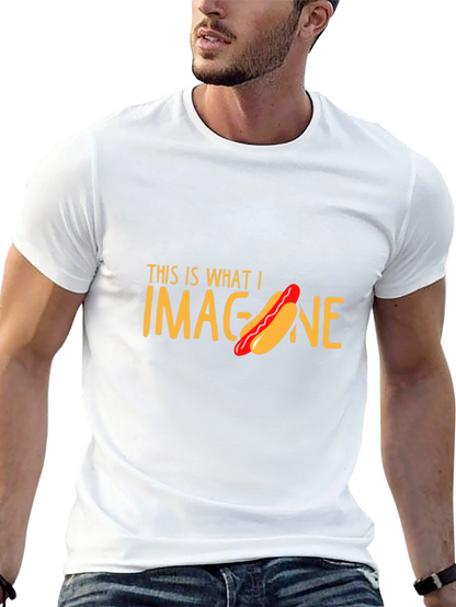 Hot Dog Imagination T-Shirt Funny Foodie Tee