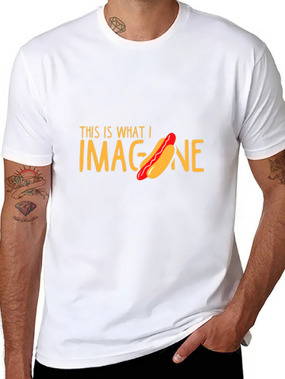 Hot Dog Imagination T-Shirt Funny Foodie Tee