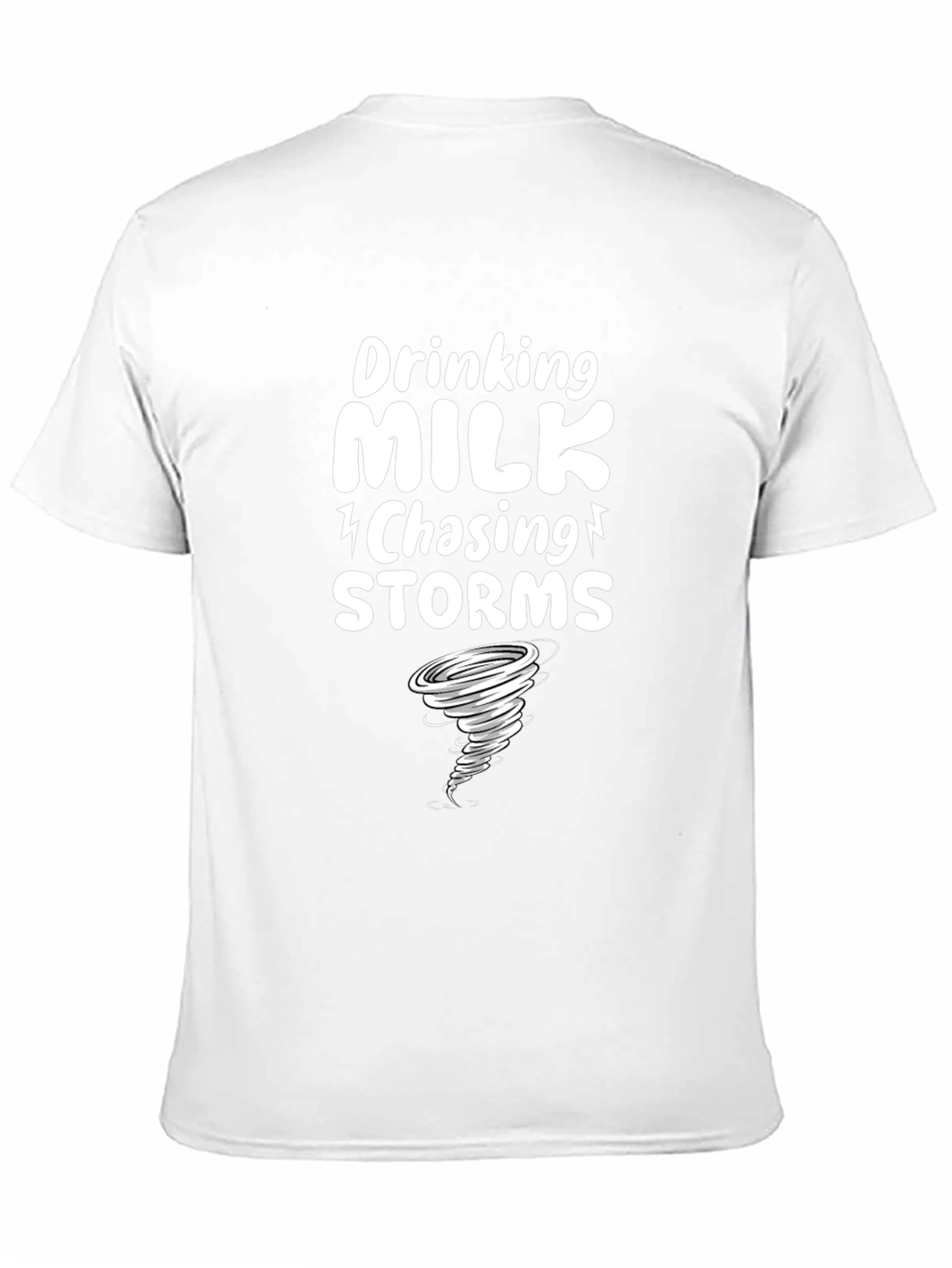 Drinking Milk Chasing Storms Graphic Tee
