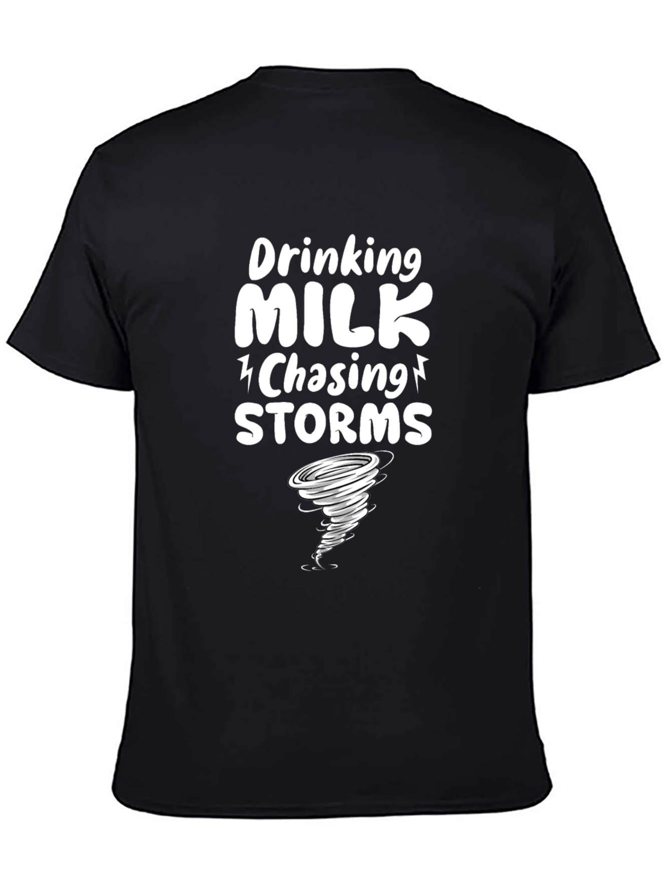 Drinking Milk Chasing Storms Graphic Tee