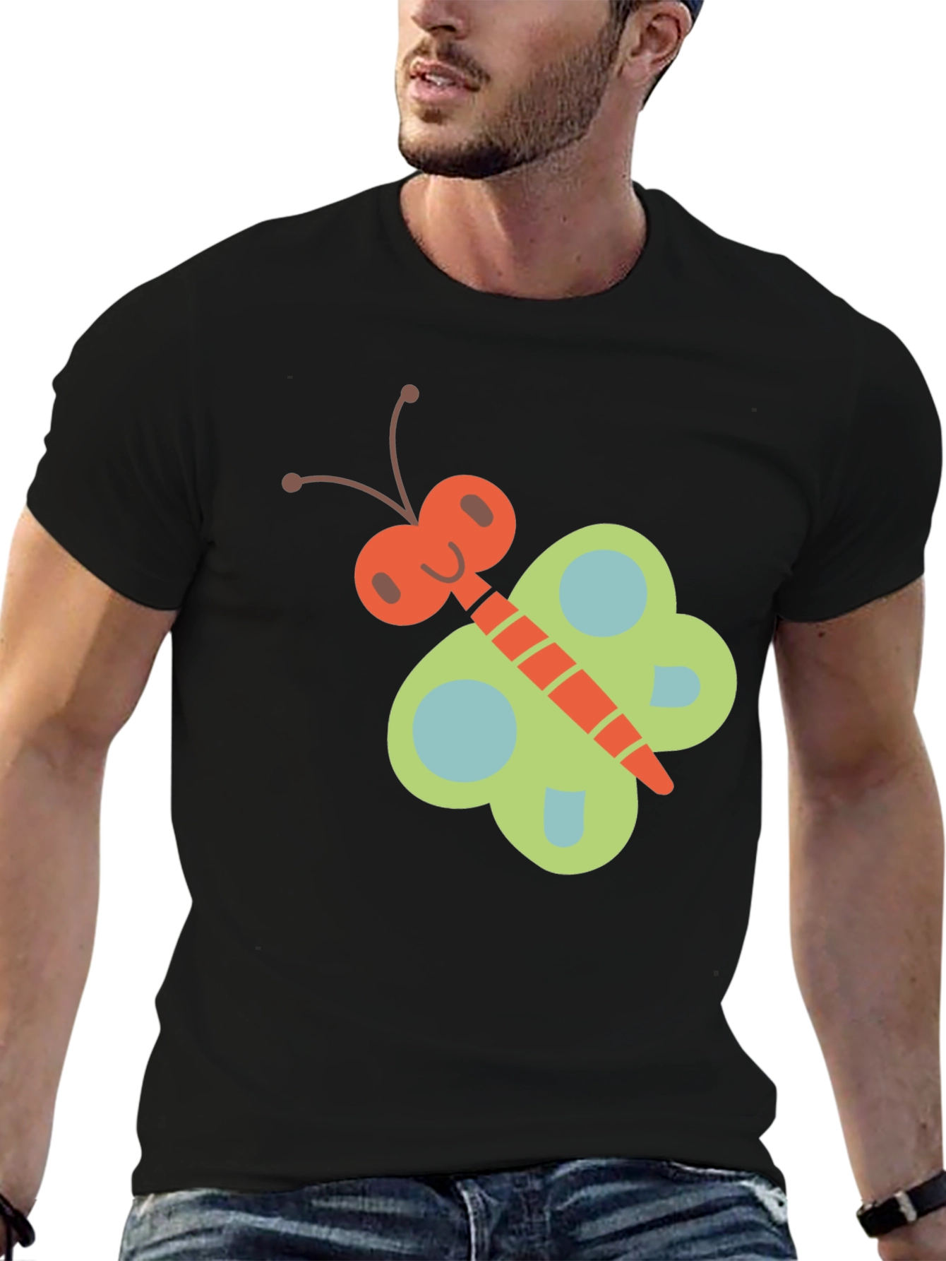 Butterfly Graphic Tee - Fun & Stylish
