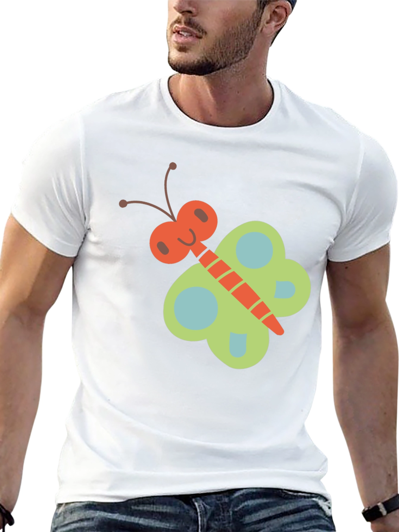 Butterfly Graphic Tee - Fun & Stylish