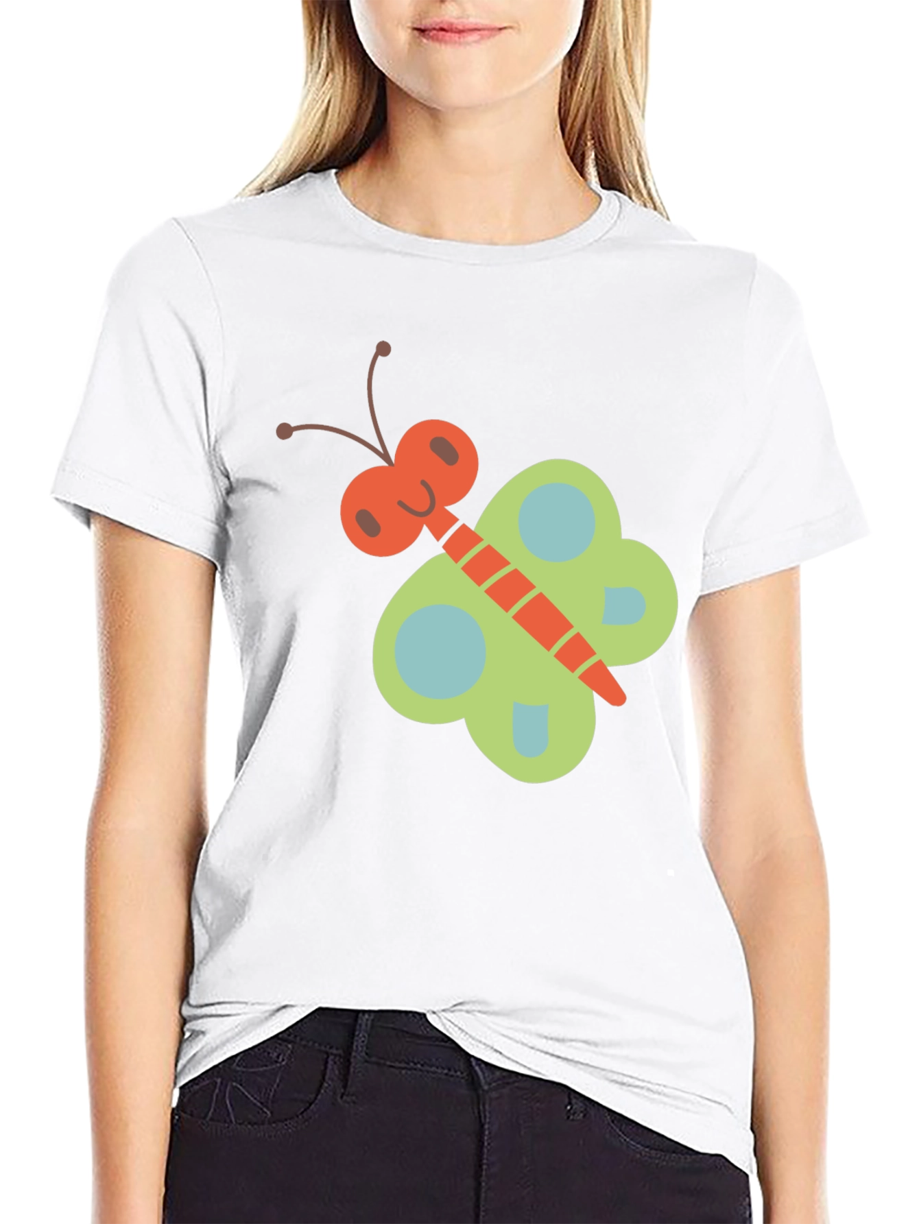 Butterfly Graphic Tee - Fun & Stylish