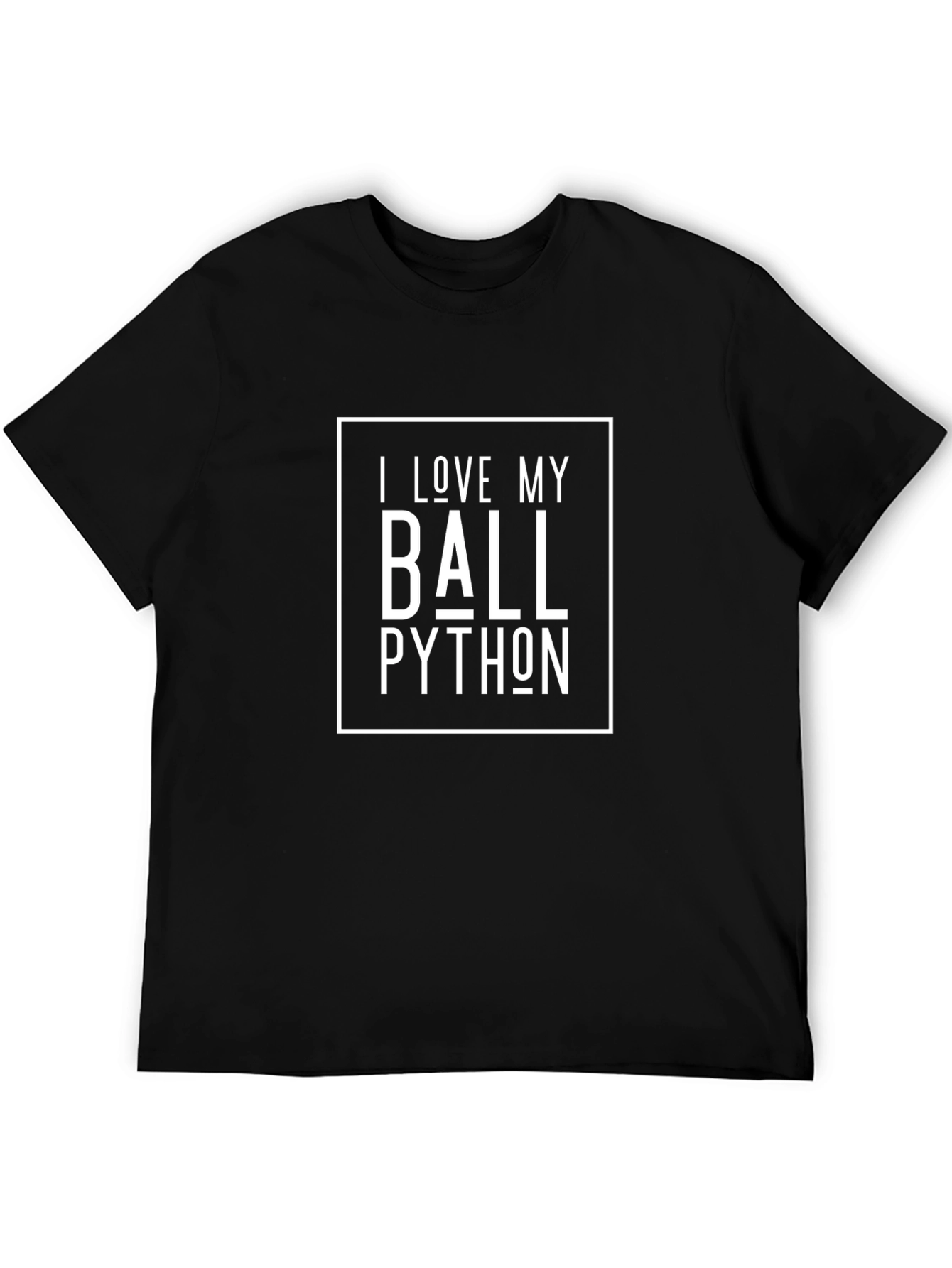 I Love My Ball Python Graphic T-Shirt