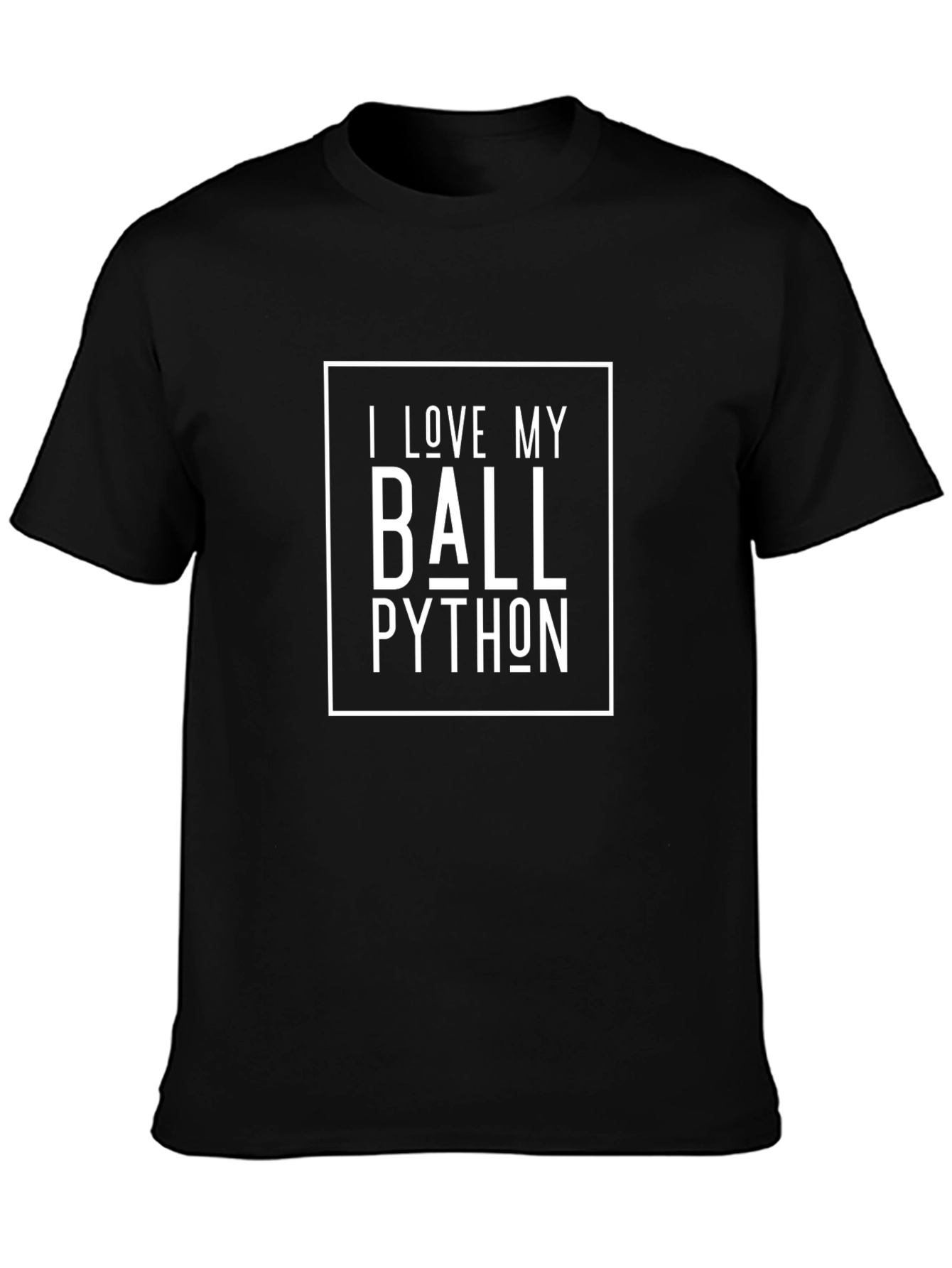 I Love My Ball Python Graphic T-Shirt