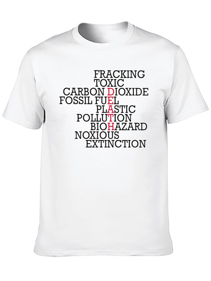 Eco-Awareness DEATH Graphic T-Shirt
