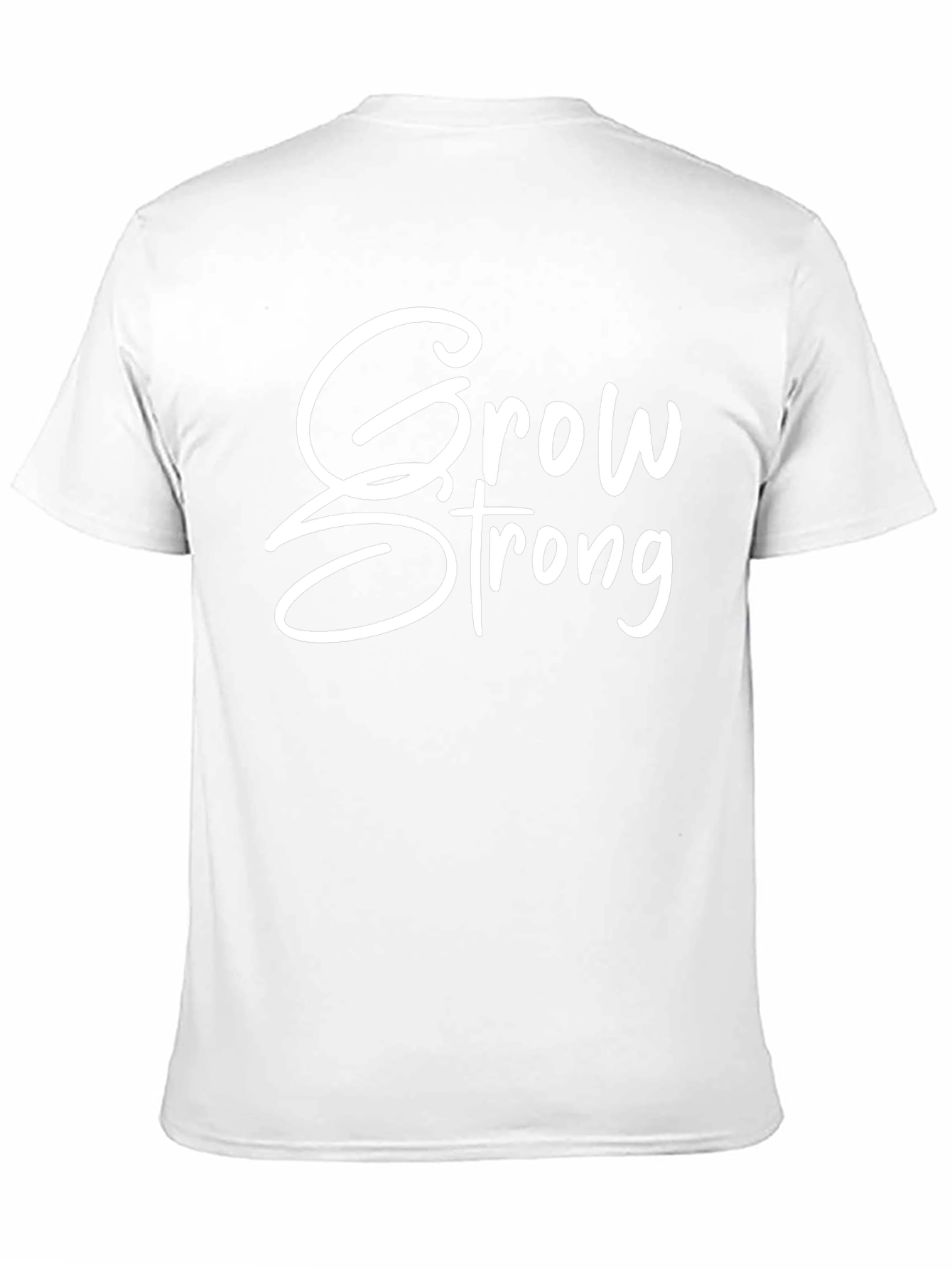 Grow Strong Graphic Tee - Black Unisex T-Shirt