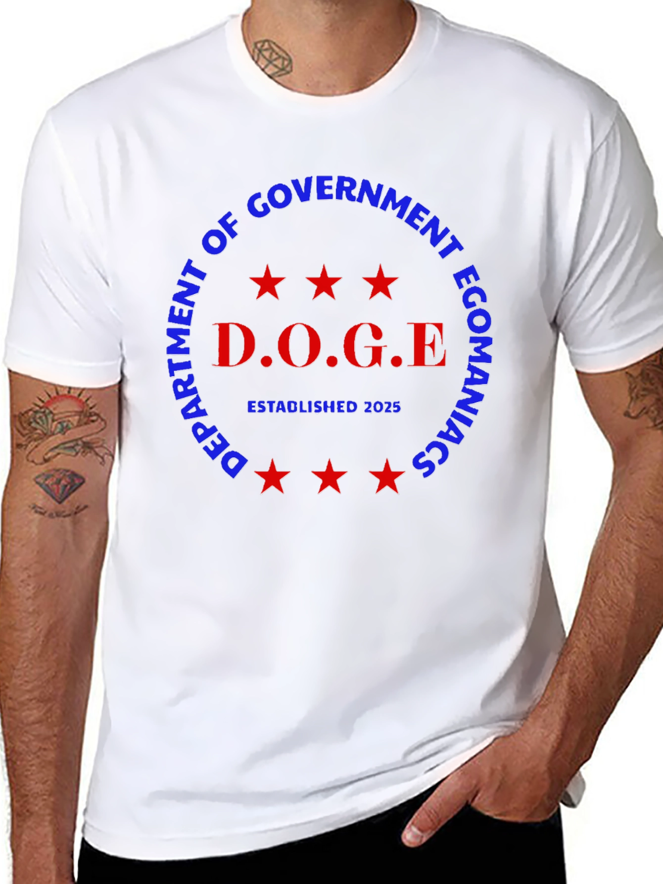 D.O.G.E Department T-Shirt - Econmaniacs 2025