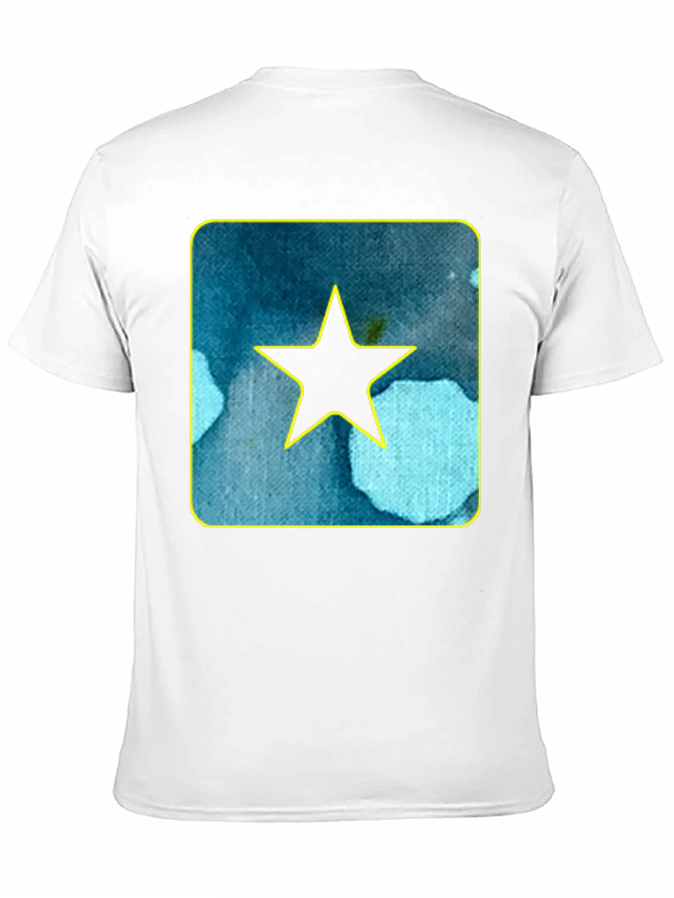 Star Graphic Tee - Black Cotton Casual Shirt