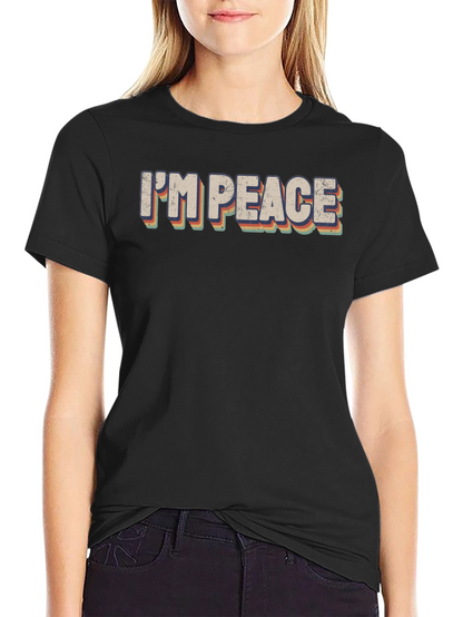 Im Peace Retro T-Shirt