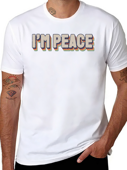 Im Peace Retro T-Shirt