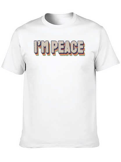 Im Peace Retro T-Shirt