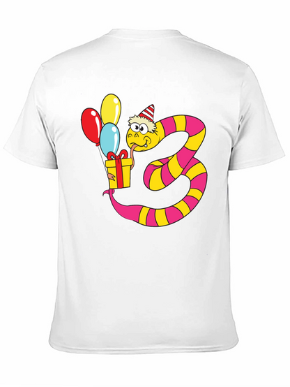 Funny Snake 3rd Birthday T-Shirt
