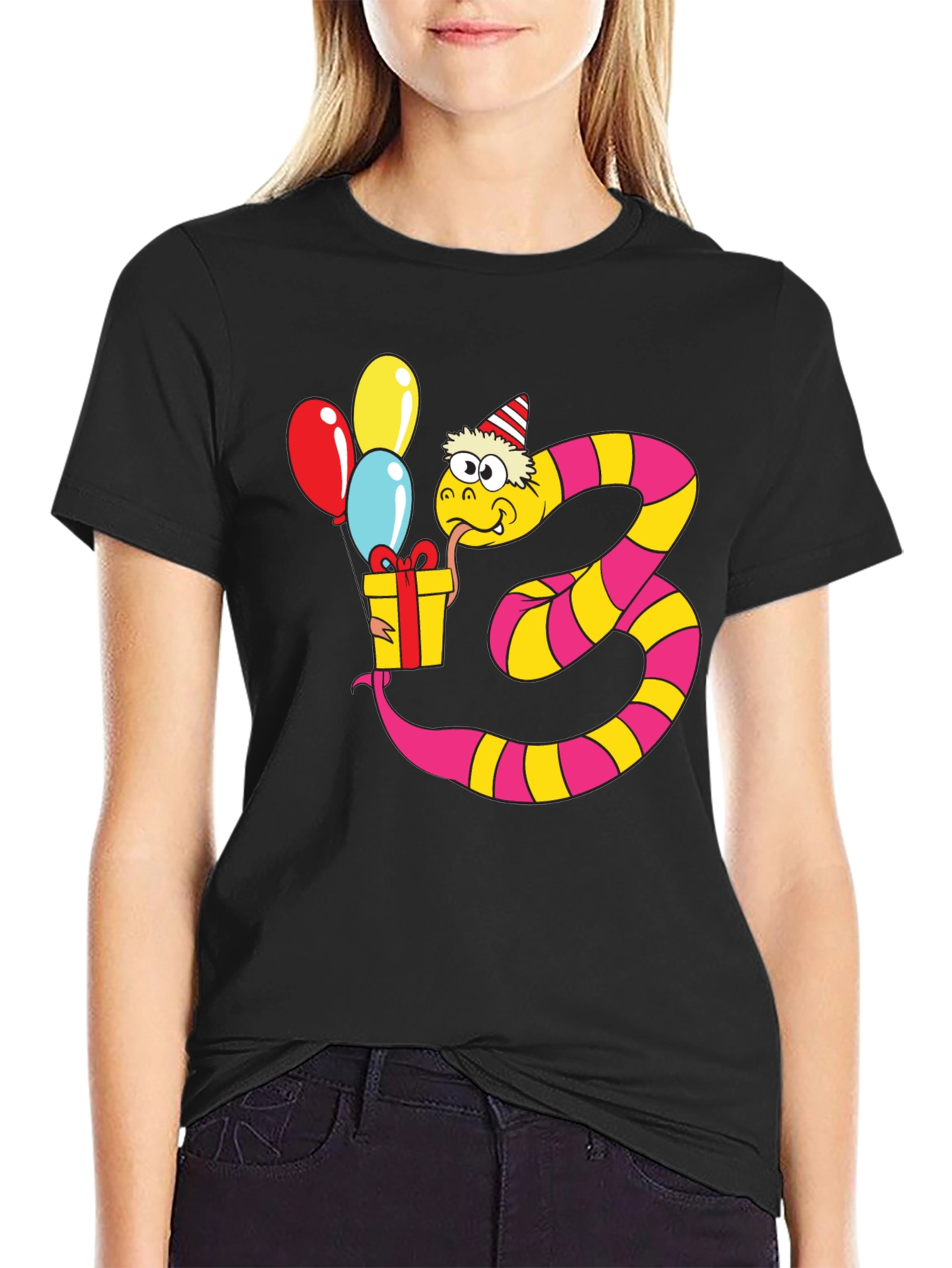 Funny Snake 3rd Birthday T-Shirt