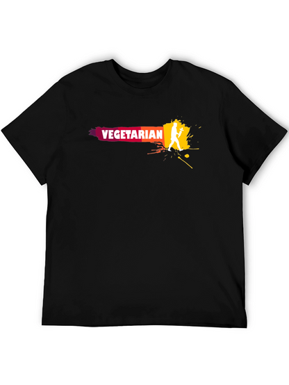 Vegetarian T-Shirt - Foodie Graphic Tee