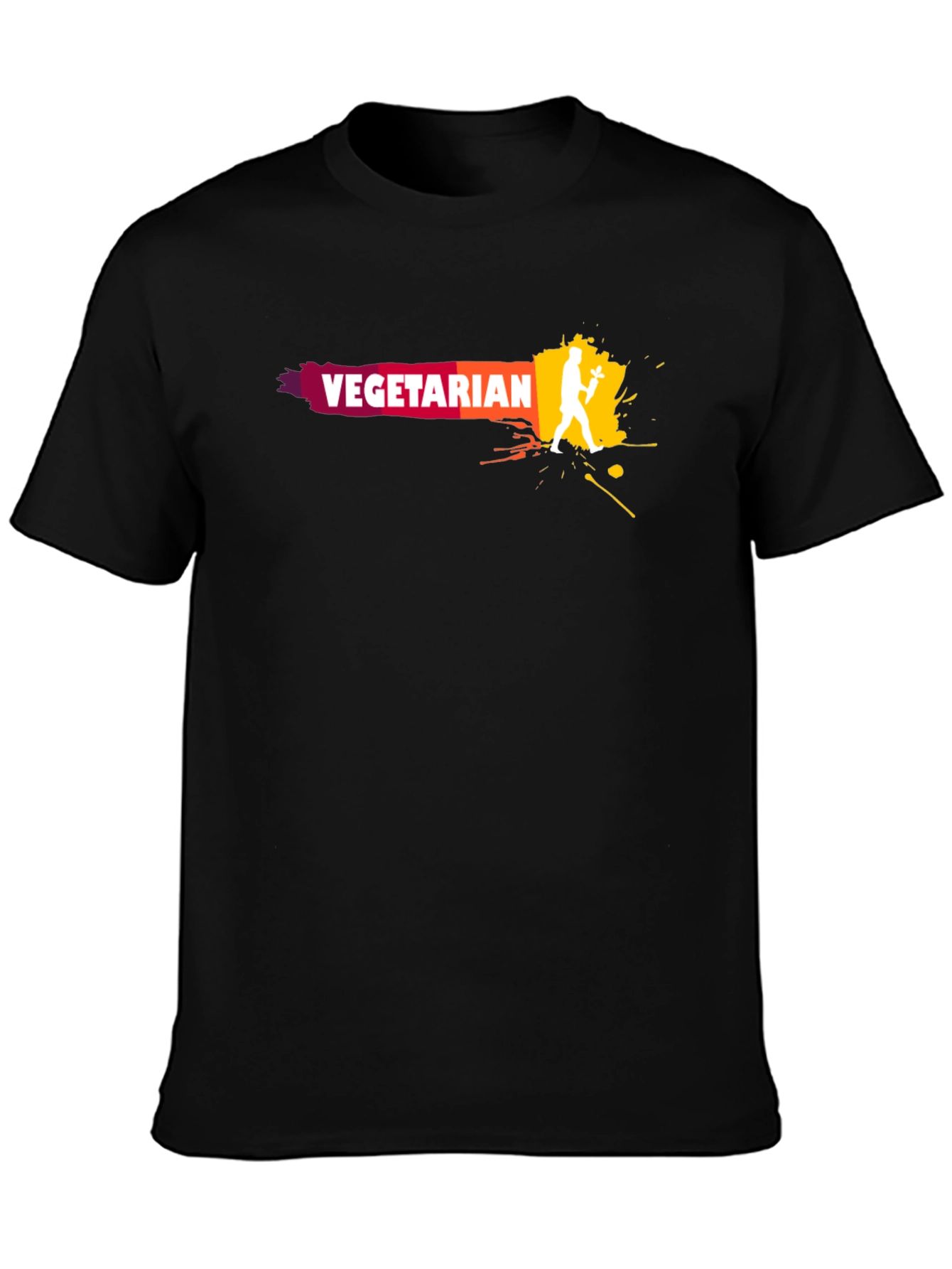 Vegetarian T-Shirt - Foodie Graphic Tee