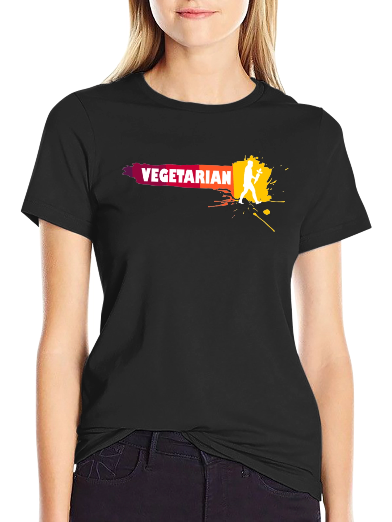 Vegetarian T-Shirt - Foodie Graphic Tee