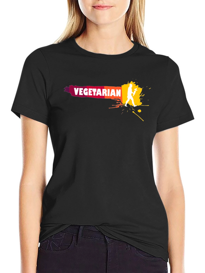 Vegetarian T-Shirt - Foodie Graphic Tee