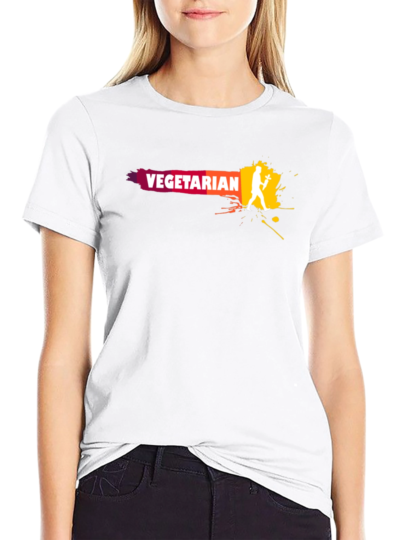 Vegetarian T-Shirt - Foodie Graphic Tee