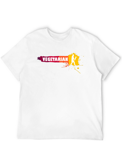 Vegetarian T-Shirt - Foodie Graphic Tee