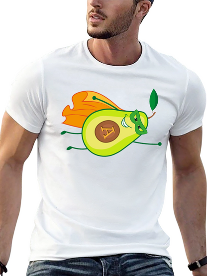Avocado Superhero T-Shirt - Fun & Unique Design