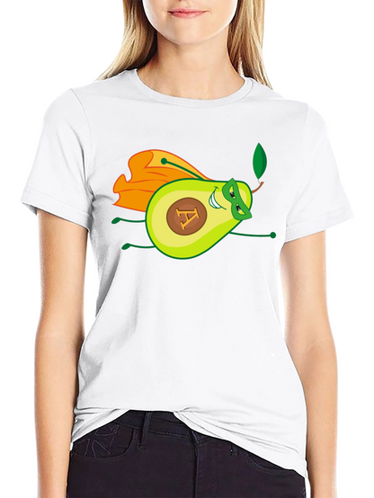 Avocado Superhero T-Shirt - Fun & Unique Design