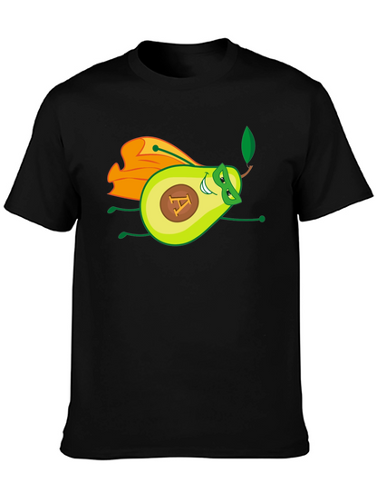 Avocado Superhero T-Shirt - Fun & Unique Design