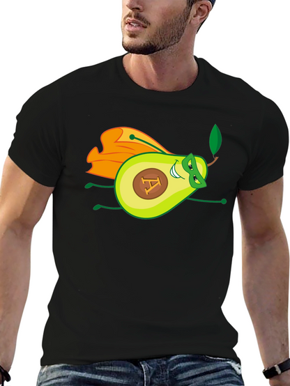 Avocado Superhero T-Shirt - Fun & Unique Design