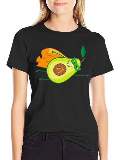 Avocado Superhero T-Shirt - Fun & Unique Design