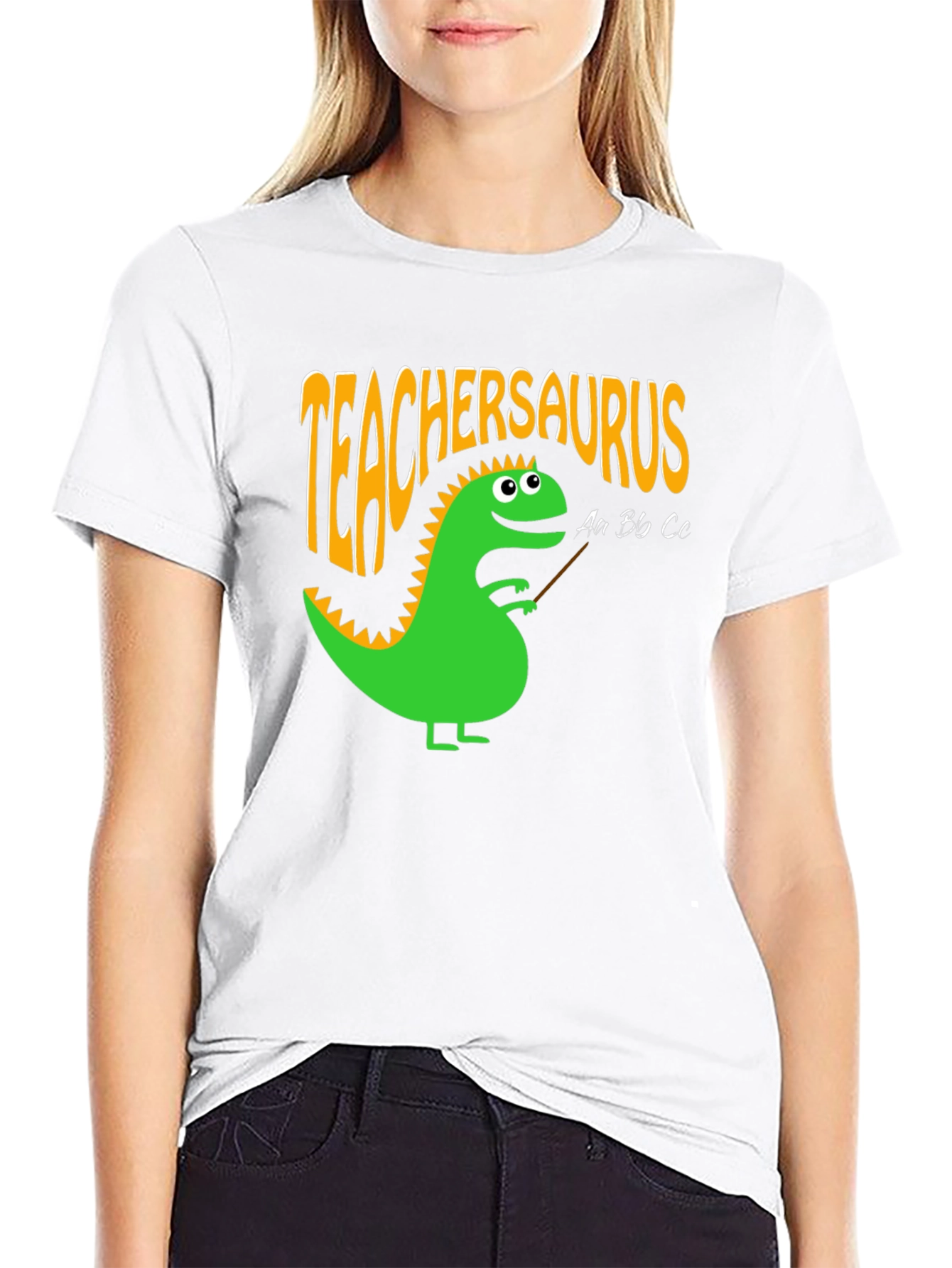 Teachersaurus T-Shirt - Funny Teacher Dinosaur Tee