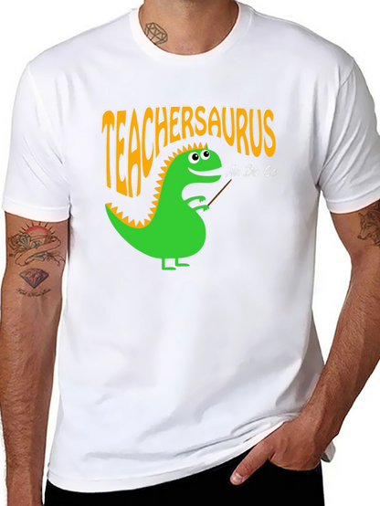 Teachersaurus T-Shirt - Funny Teacher Dinosaur Tee
