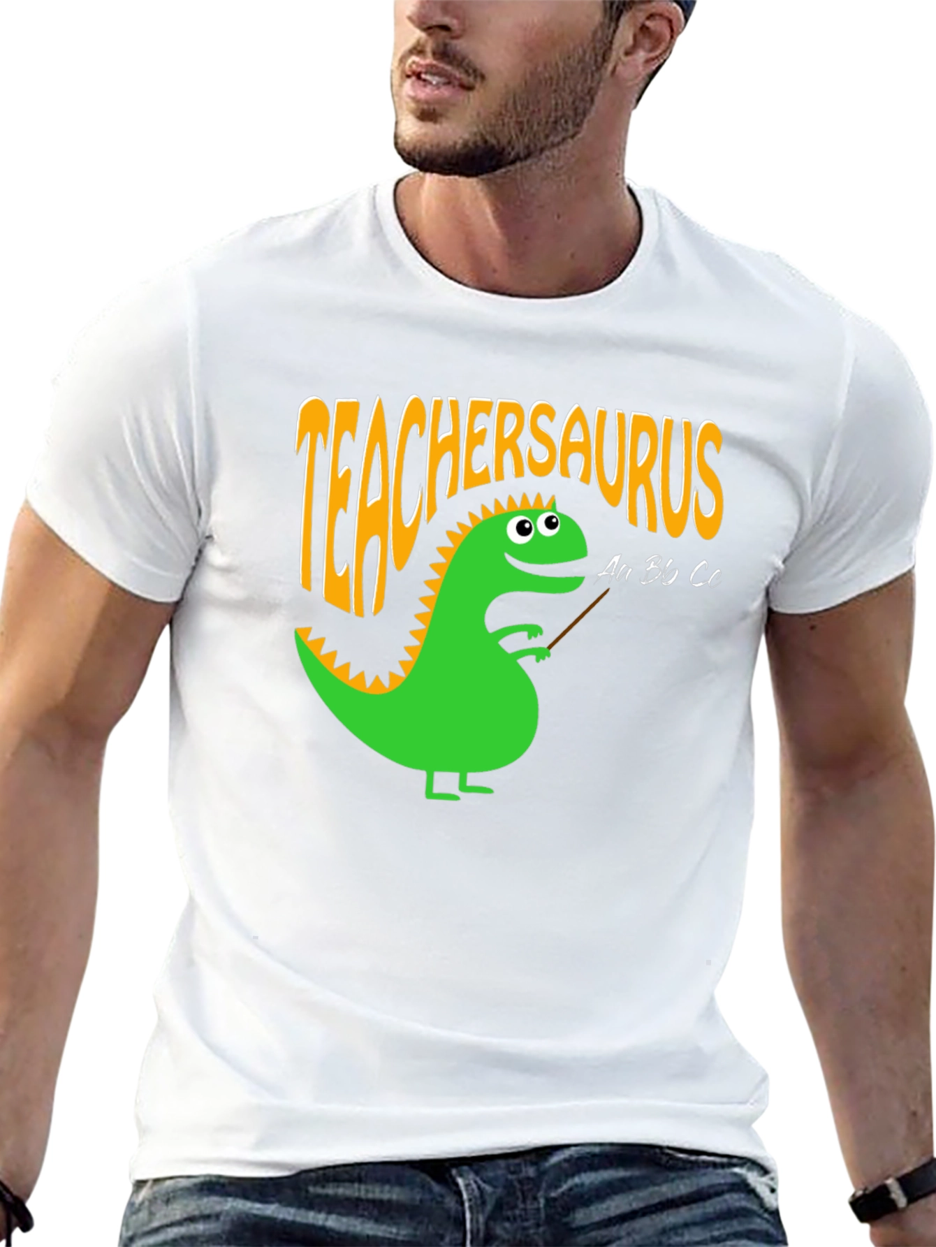 Teachersaurus T-Shirt - Funny Teacher Dinosaur Tee