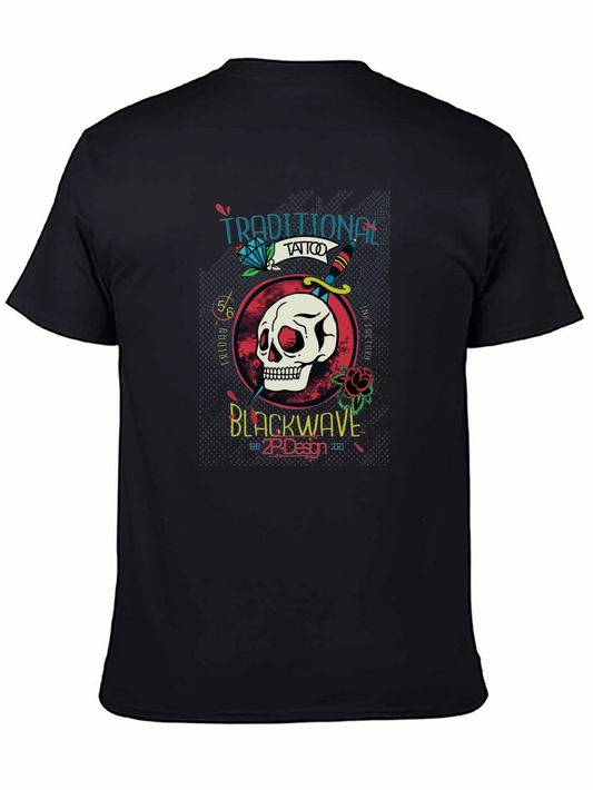 Traditional Tattoo Style Graphic T-Shirt