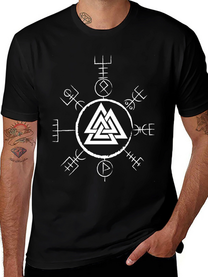 Viking Compass Valhalla Symbol T-Shirt