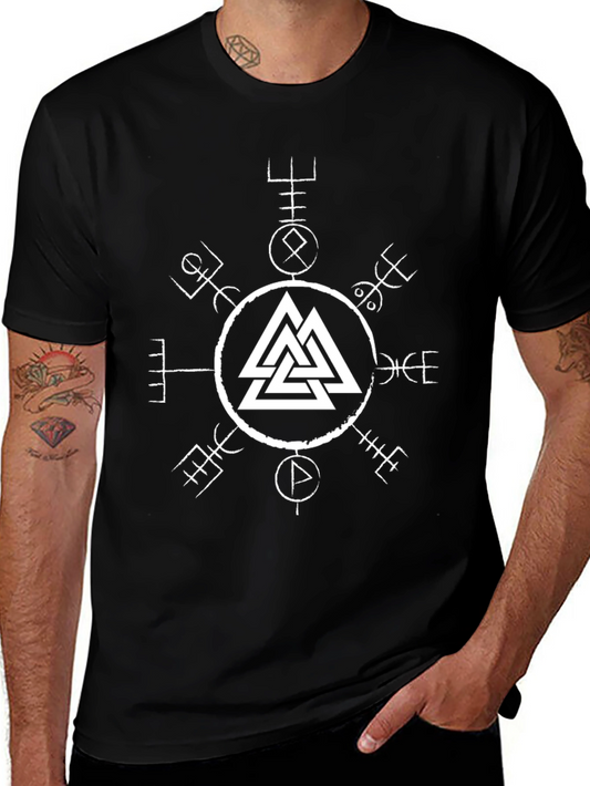 Viking Compass Valhalla Symbol T-Shirt