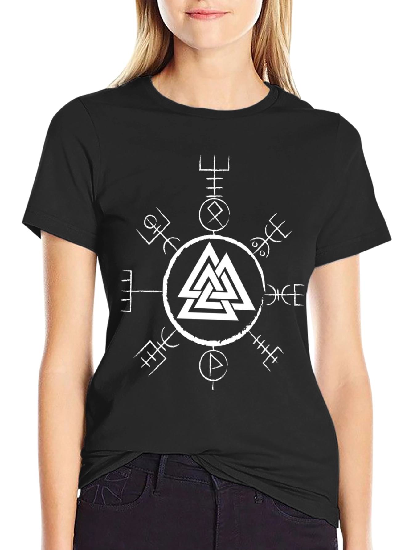 Viking Compass Valhalla Symbol T-Shirt