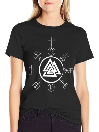 Viking Compass Valhalla Symbol T-Shirt