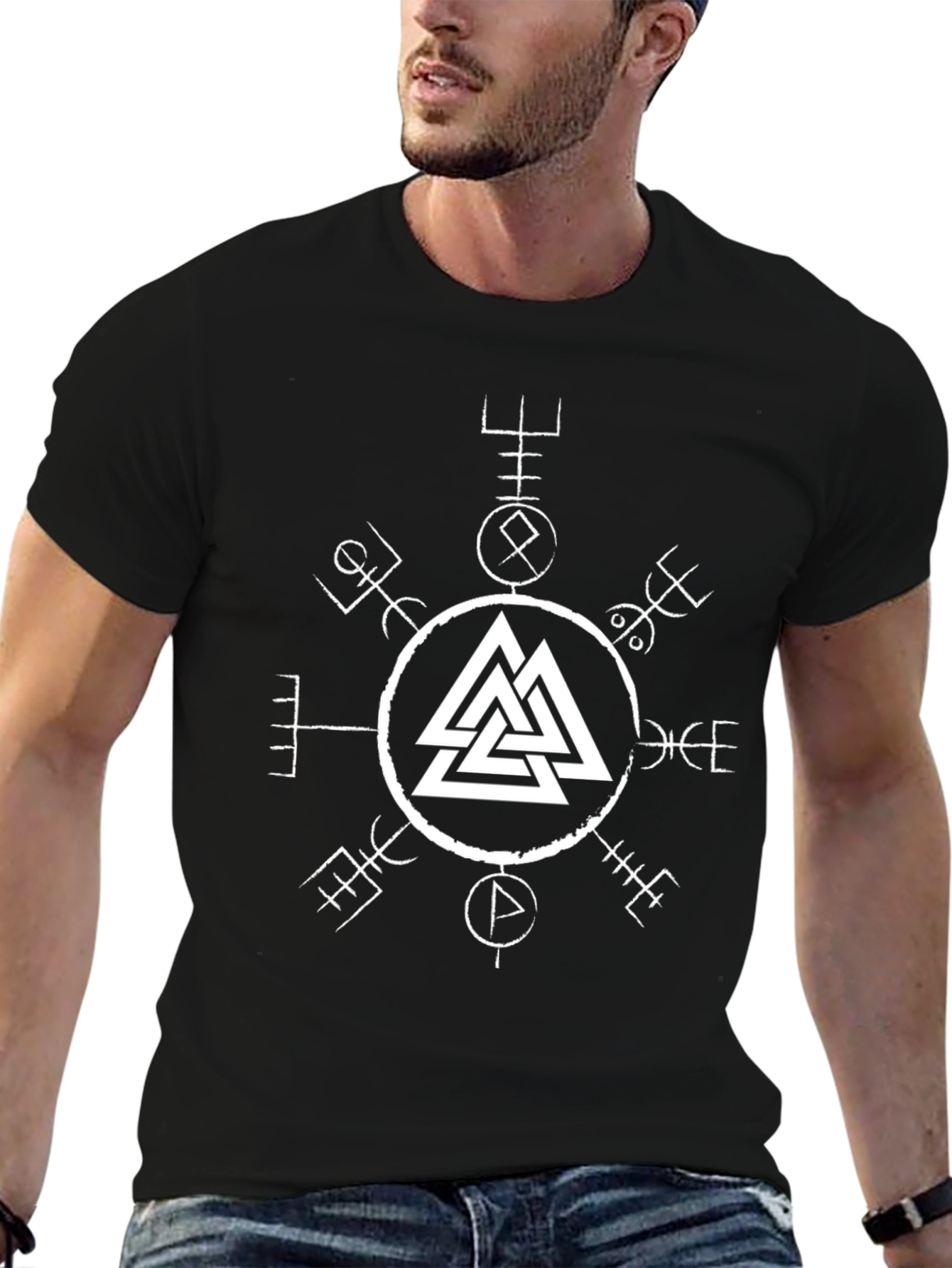 Viking Compass Valhalla Symbol T-Shirt