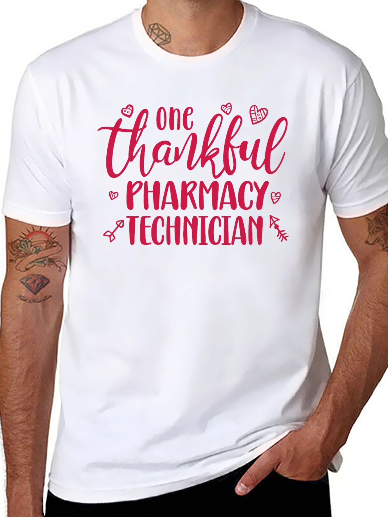 Thankful Pharmacy Technician T-Shirt
