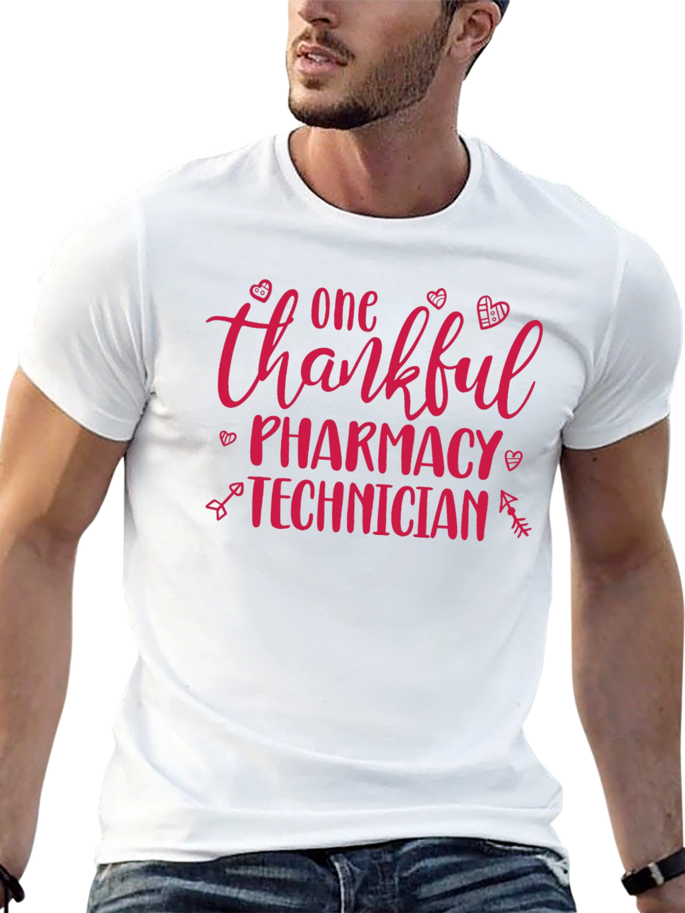 Thankful Pharmacy Technician T-Shirt