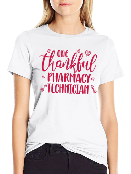 Thankful Pharmacy Technician T-Shirt