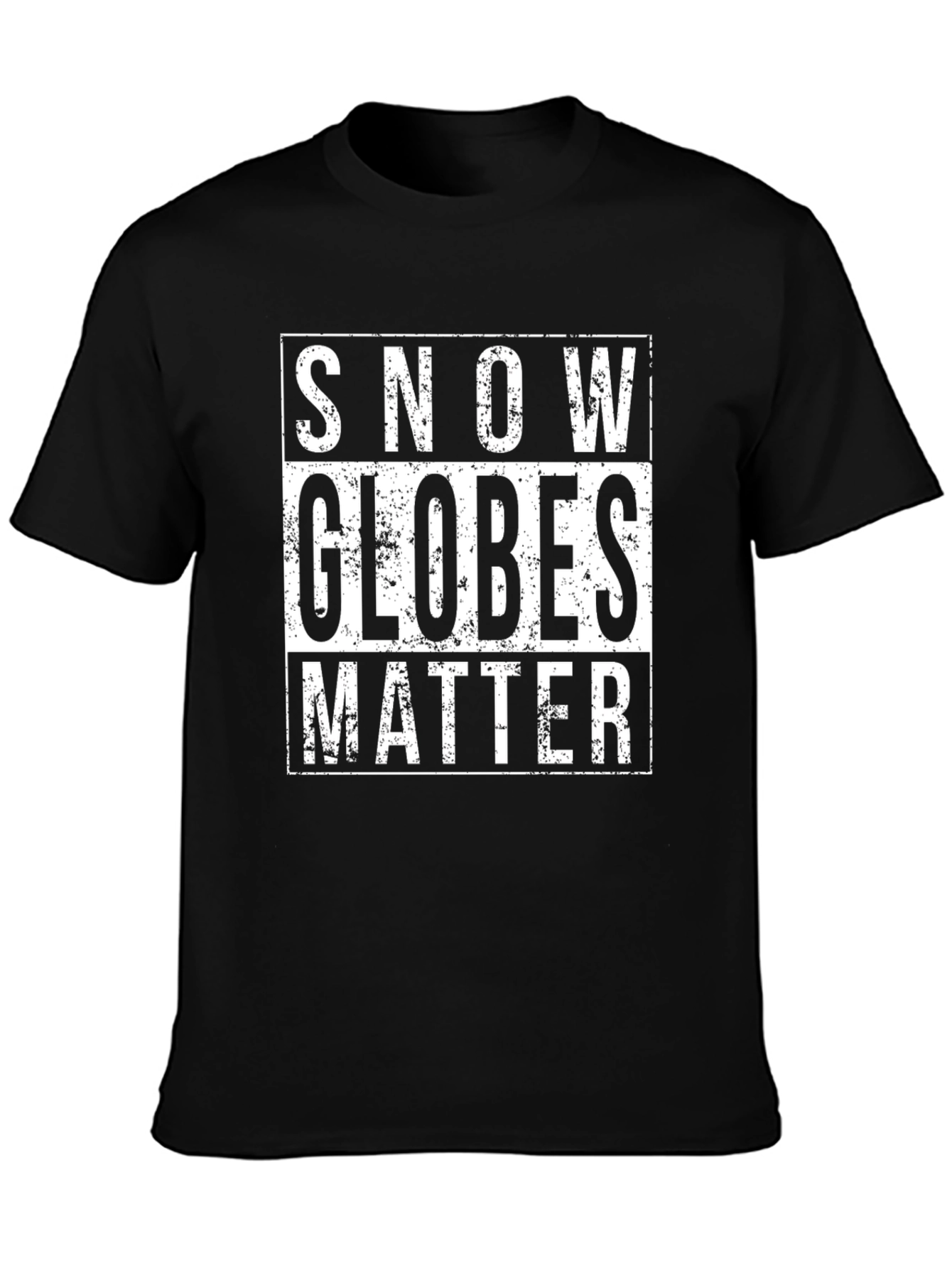 Snow Globes Matter T-Shirt - Novelty Graphic Tee