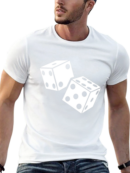 Dice Graphic T-Shirt - Roll the Good Times!