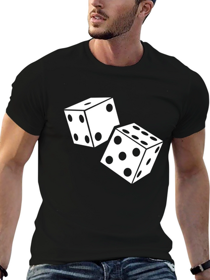 Dice Graphic T-Shirt - Roll the Good Times!
