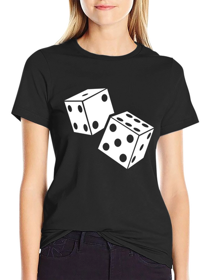Dice Graphic T-Shirt - Roll the Good Times!