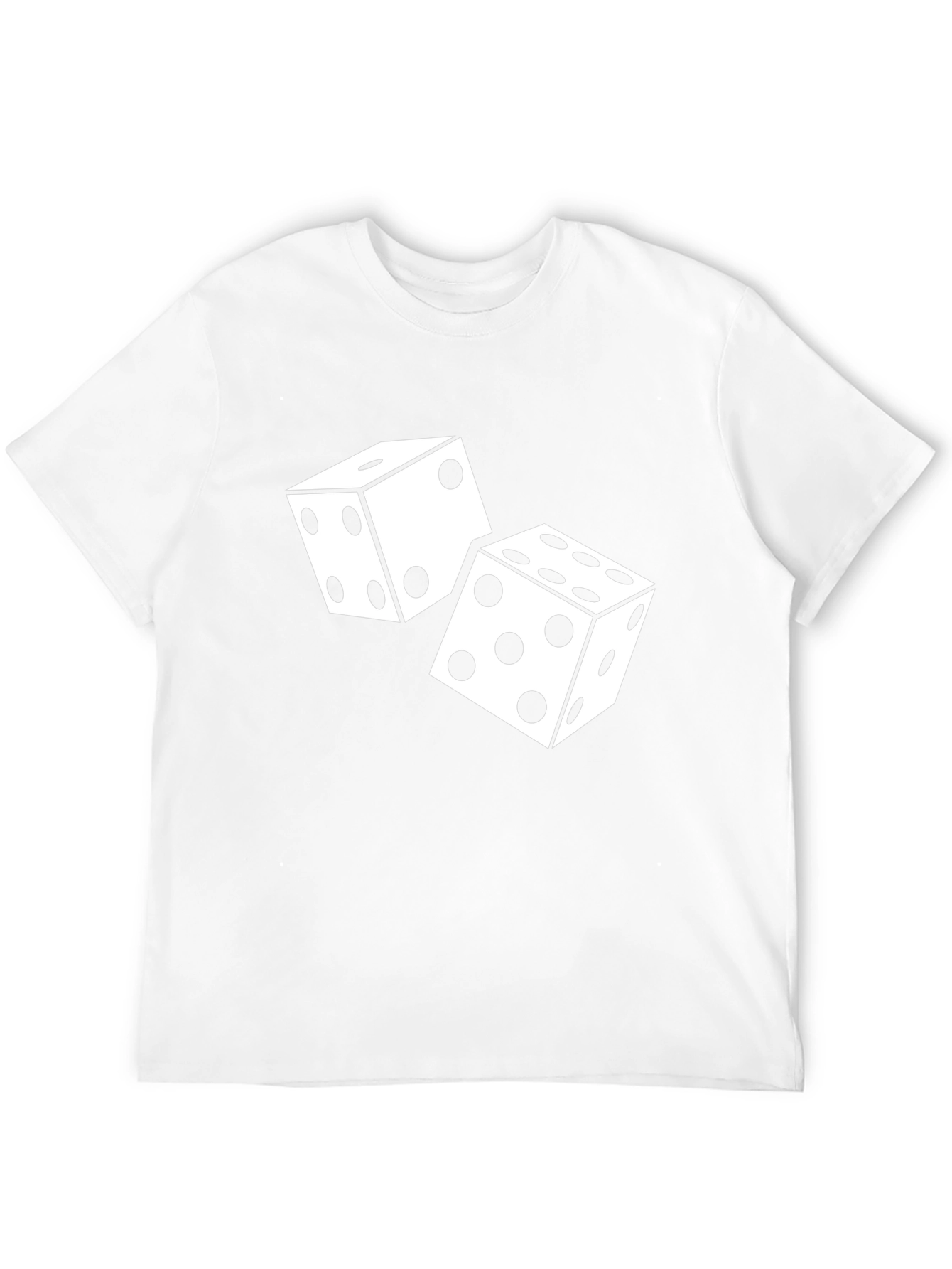 Dice Graphic T-Shirt - Roll the Good Times!